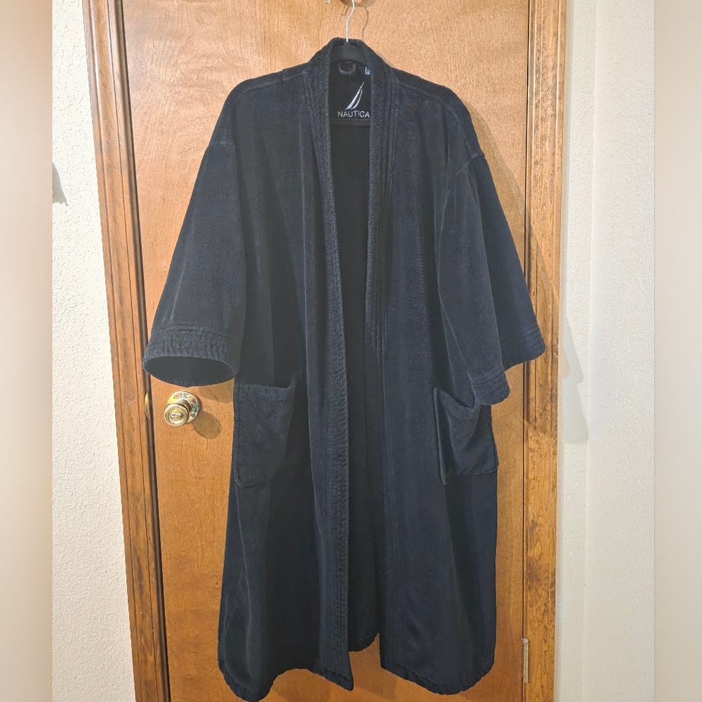 Nautica Black Robe